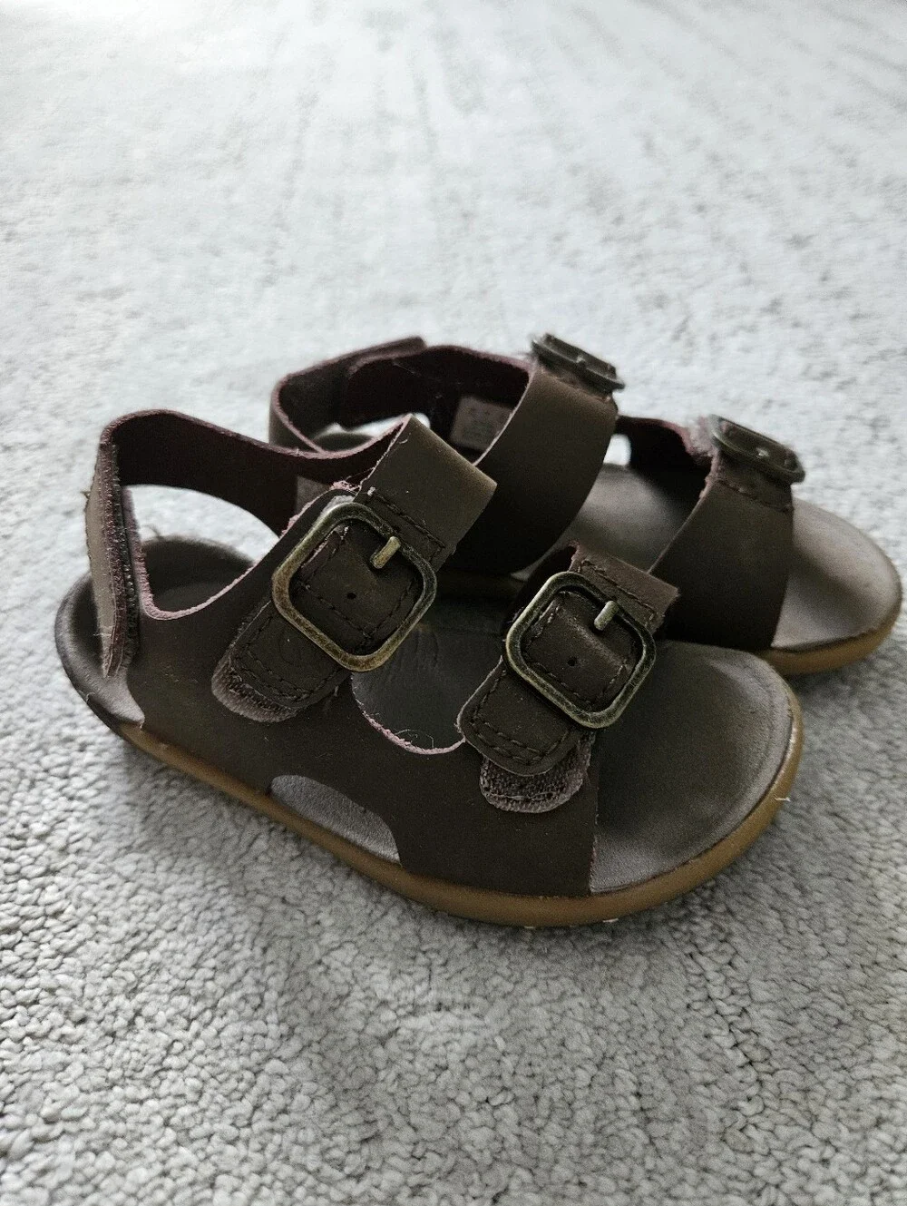 Merrell Bare Steps Sandal Size 7 Wide In Brown